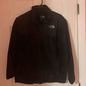 North Face Black Silky Soft Fleece Jacket